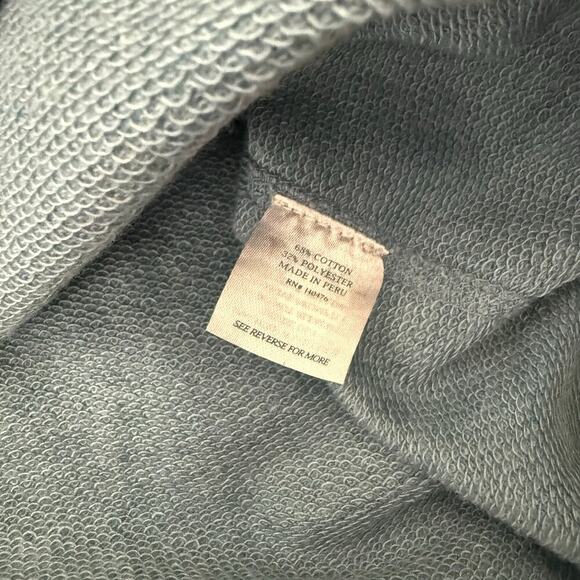 Faherty Men’s Blue Crewneck Sweatshirt Pullover Cotton Blend Preppy Casual XL - Picture 2 of 7